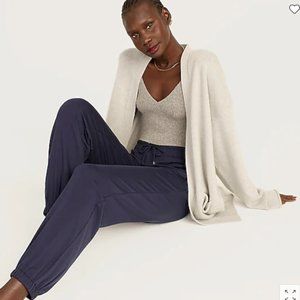 J. Crew Eco Dreamiest Pajama Jogger Pant in Navy